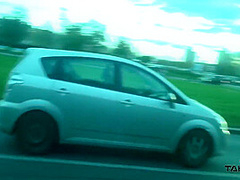 Glassed Teacher Got Loads Of Cum On Pussy In Driving Van 7 Min - Super Sexy