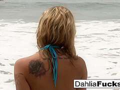 Gorgeous Blonde Teenager 18+ Loves Having A Squirting Pussy - Dahlia Sky
