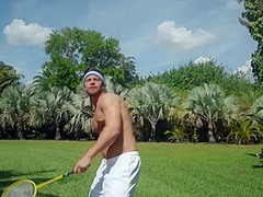 Badminton Boobies - RealityKings with Seth Gamble, Gabriela Lopez