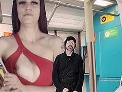 Student 18+ Is Surrounded By Delinquents Inside The Train