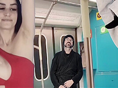 Student 18+ Is Surrounded By Delinquents Inside The Train