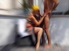 Amateur Blonde Mature Wife Sex Fun Outdoors