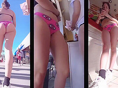 This Little Bitch In A Bikini Likes To Be Looked At