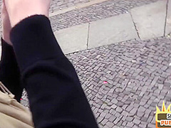 Public Cock Sucking Babe Humped By Her Intercourse Date
