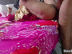 Indian Wife Taking Big Cock Deep Inside Her A Real Hot Desi Fucking