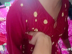 Indian Wife Taking Big Cock Deep Inside Her A Real Hot Desi Fucking