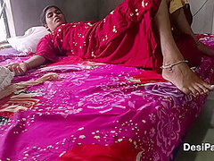 Indian Wife Taking Big Cock Deep Inside Her A Real Hot Desi Fucking