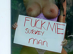 Surveying The Milf - RealityKings with Chad White, Reagan Foxx