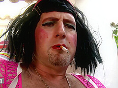 Liz Rainbow Rough Fucking And Squirting By Crossdresser Perverted Freak