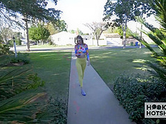 Hailey Scott And Hookup Hotshot In Totally Spent Aft Banging Ends Up Face Sprayed!