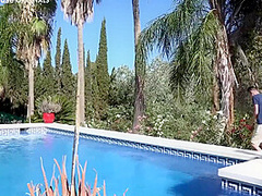 Gorgeous Gilf Fucked By The Pool