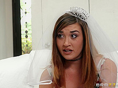 Cold Feet, Hot Tits With Reagan Foxx, Lucas Frost - Brazzers