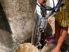 Bitch With Massive Tits Helped And Fucked Hard Outdoor 7 Min - Alpha Baddie -