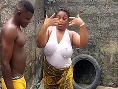 Bitch With Massive Tits Helped And Fucked Hard Outdoor 7 Min - Alpha Baddie -