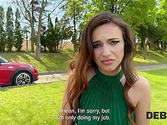 DEBT4k. Payback Time. Hot sex with Sakura Hell