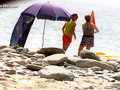 peeping Naturist Beach.42