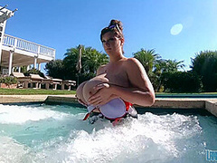 Lana Kendrick - Polkadot Hottub Gopro 1