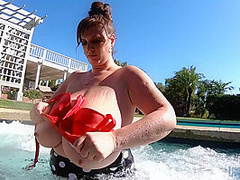 Lana Kendrick - Polkadot Hottub Gopro 1