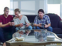 My Son's Best Friends With Michael Vegas, Xander Corvus, Ariella Ferrera - Brazzers