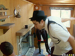 The Canadian Mounted With Rocco Reed, Brooke Haven - Brazzers