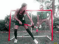 Big Tits In Field Hockey With Charles Dera, April O'neil, Daisy Cruz - Brazzers