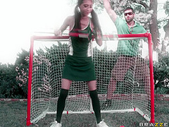 Big Tits In Field Hockey With Charles Dera, April O'neil, Daisy Cruz - Brazzers