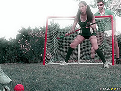 Big Tits In Field Hockey With Charles Dera, April O'neil, Daisy Cruz - Brazzers