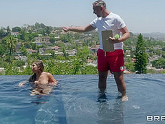 Learning Breaststroke With Keiran Lee, Karmen Karma - Brazzers