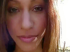 Solo Fingering Pussy Outdoor With Nadia Pariss