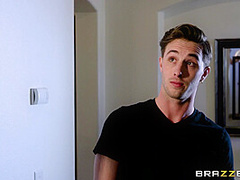 Stranded Stepmom With Tegan James, Lucas Frost - Brazzers