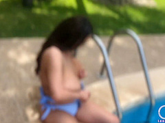 Leanne Crow - Baby Blue Pool Phone 2