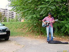 Suck On My Busker Balls With James Brossman, Anita Pearl - Brazzers