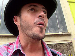 Suck On My Busker Balls With James Brossman, Anita Pearl - Brazzers