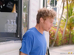 Jade Screams For Ice Cream With Michael Vegas, Jade Amber - Brazzers