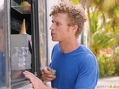 Jade Screams For Ice Cream With Michael Vegas, Jade Amber - Brazzers
