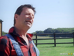 The Farmer's Daughter With Rebecca Volpetti, Danny D - Brazzers