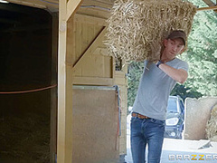 The Farmer's Daughter With Rebecca Volpetti, Danny D - Brazzers