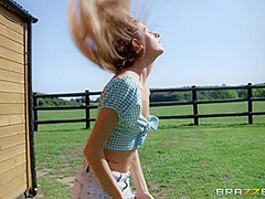 The Farmer's Daughter With Rebecca Volpetti, Danny D - Brazzers