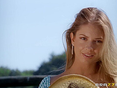 The Farmer's Daughter With Rebecca Volpetti, Danny D - Brazzers