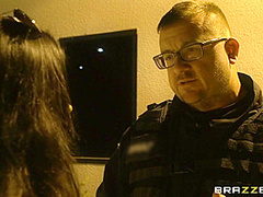 Deep Cover...Deeper Throat With Diamond Foxxx, Keiran Lee, Danny D - Brazzers