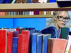 The Bookworm With Tony Martinez, Courtney Taylor - Brazzers