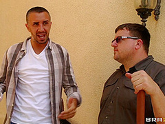 Ribbon Cunting Ceremony With Holly Halston, Keiran Lee - Brazzers