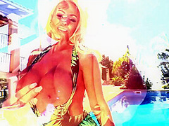 Lucy Zara - Floral Blonde 2 - PinupFiles