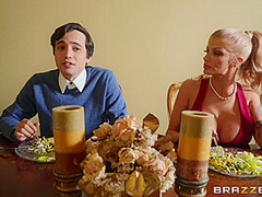 A Lesson In Footplay With Ricky Spanish, Joslyn James, Kiara Cole - Brazzers