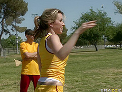 The Tie Breaker Tit Shaker With Mick Blue, Courtney Cummz - Brazzers