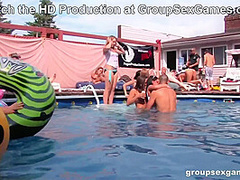 All we Wanna do I fuck in the Pool for GroupSexGames