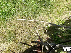 VIP4K. George Uhl fucked hard a young unfaithful wife in the bushes