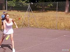 Why We Love Women's Tennis With Abbie Cat, Jay Snakes, Yuffie Yulan - Brazzers