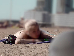 Bulge flash on beach