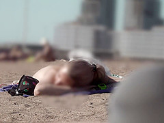 Bulge flash on beach